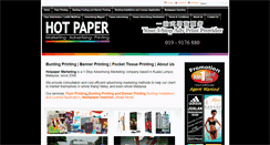 Desktop Screenshot of hotpaper.com.my